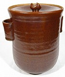 Tasteful Takatori Yaki Water Jug 